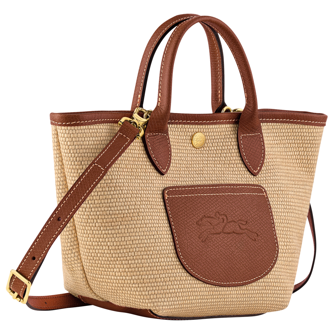 Longchamp Le Pliage XS -korilaukku, ruskea kangas