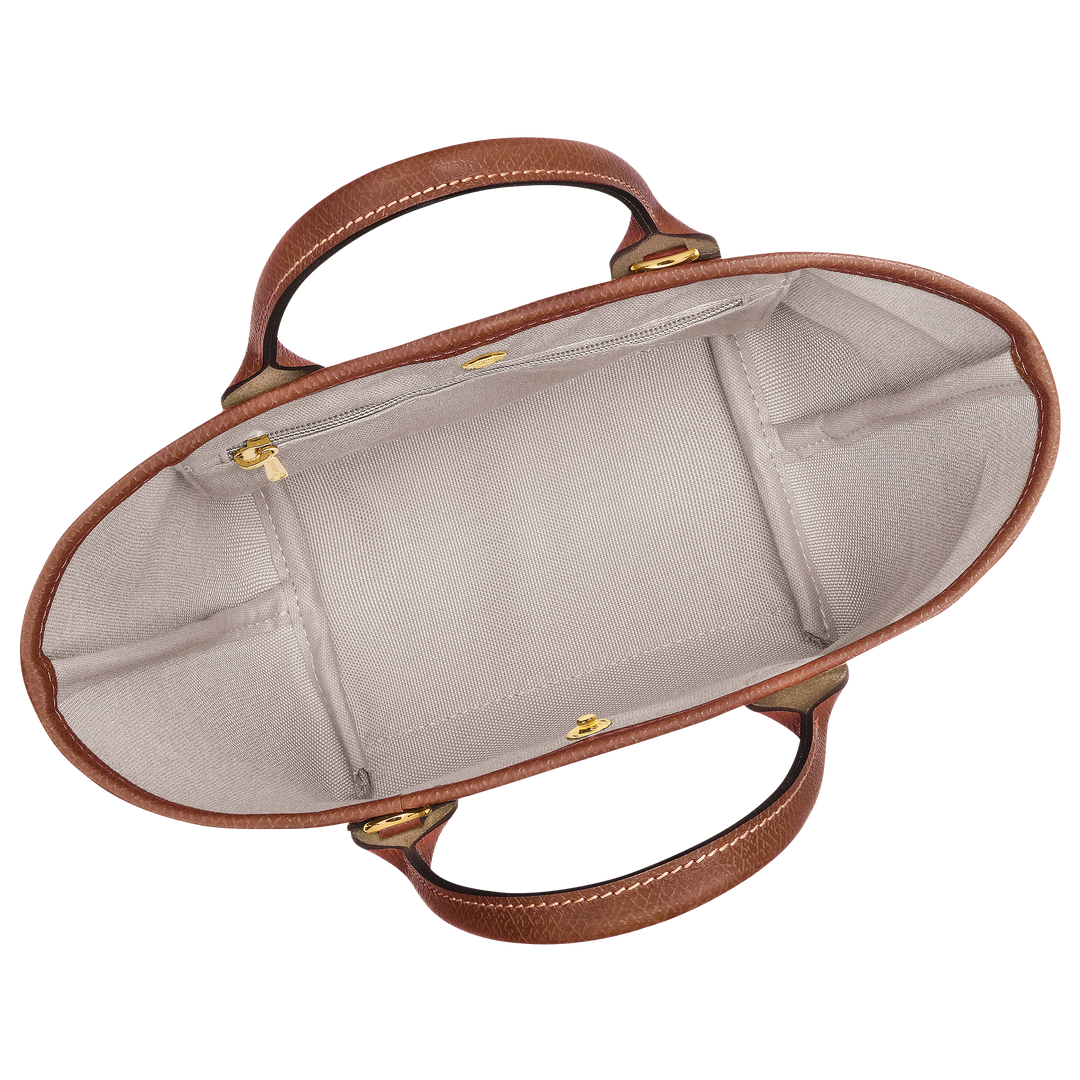 Longchamp Le Pliage XS -korilaukku, ruskea kangas