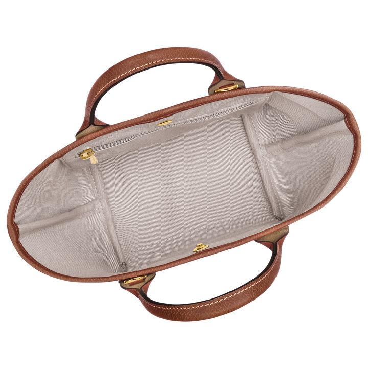 Longchamp Le Pliage XS -korilaukku, ruskea kangas