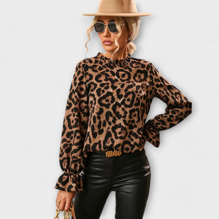 Kayla - Pleated Collar Blouse