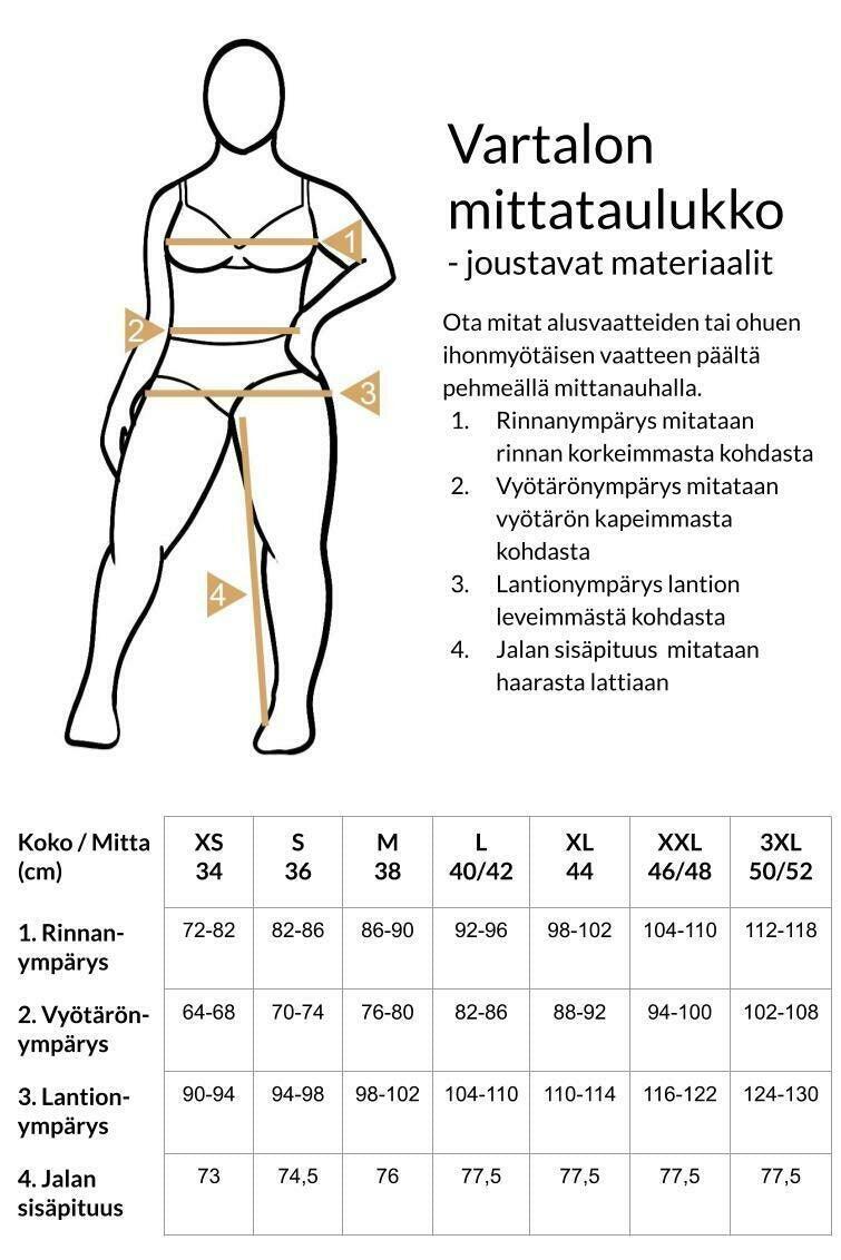 Fiini housut, Musta