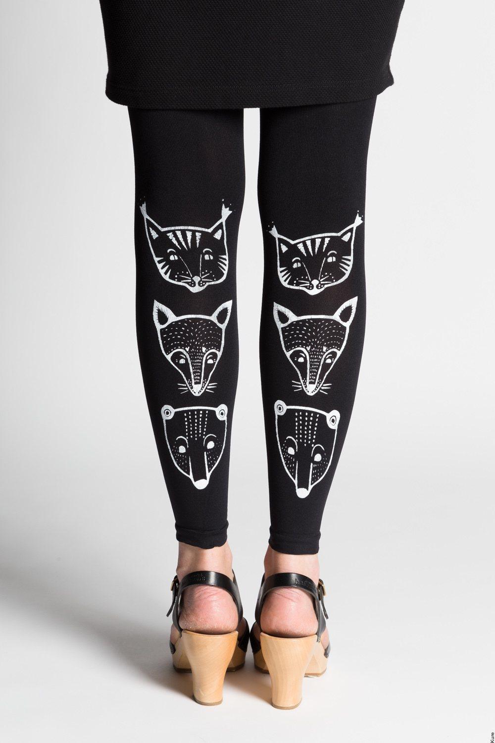 Legginsit Toteemieläin 100den