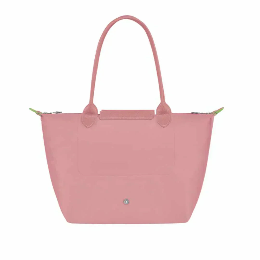 Longchamp Le Pliage – suuri ostoslaukku, Terälehtiroosa