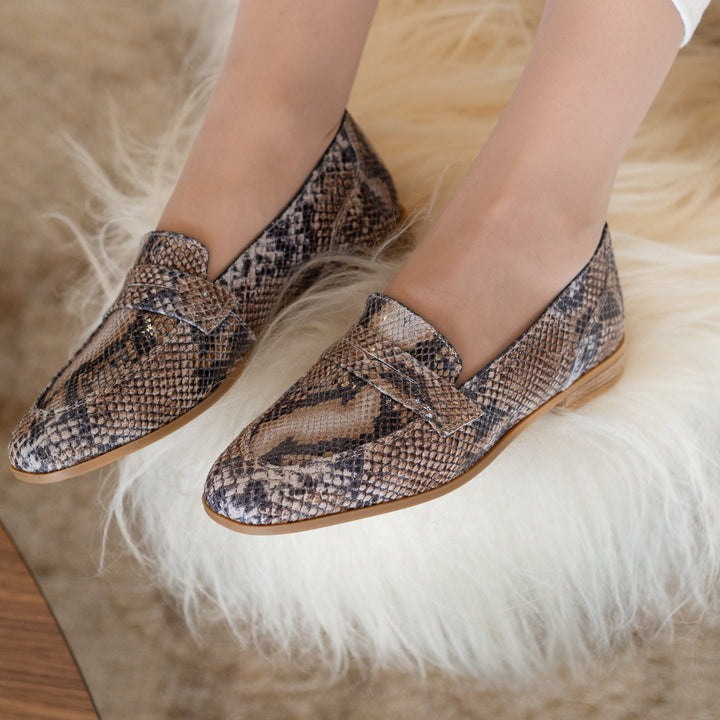 Olivia loafer käärme 85111-p66b
