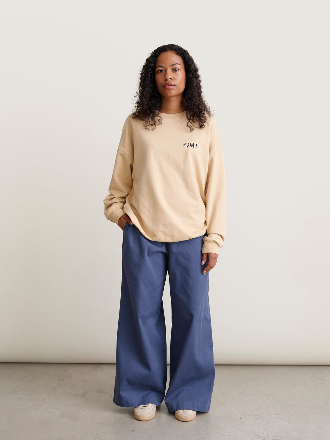 Laila twill-housut