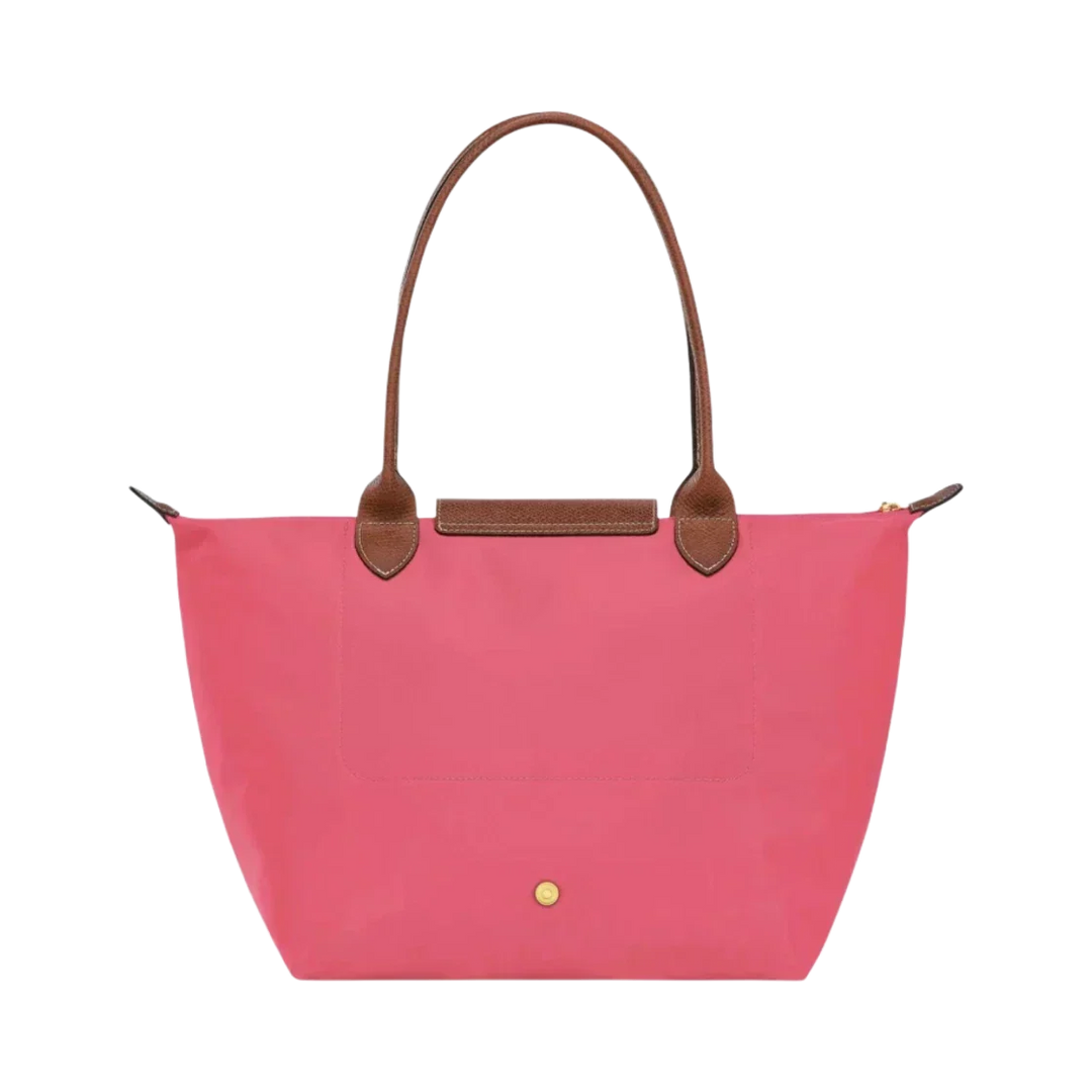 Longchamp Le Pliage – suuri ostoslaukku, Grenadiininpunainen