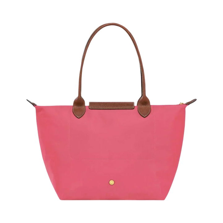 Longchamp Le Pliage – suuri ostoslaukku, Grenadiininpunainen