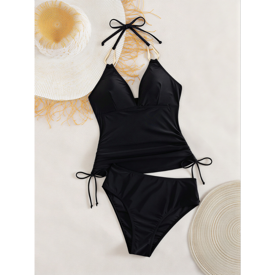 Kultaisen muotoinen Tankini