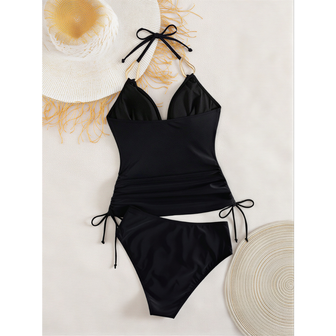 Kultaisen muotoinen Tankini