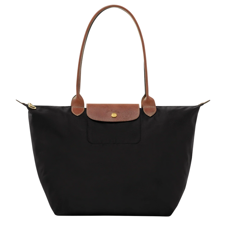 Longchamp Le Pliage – suuri ostoslaukku, Musta