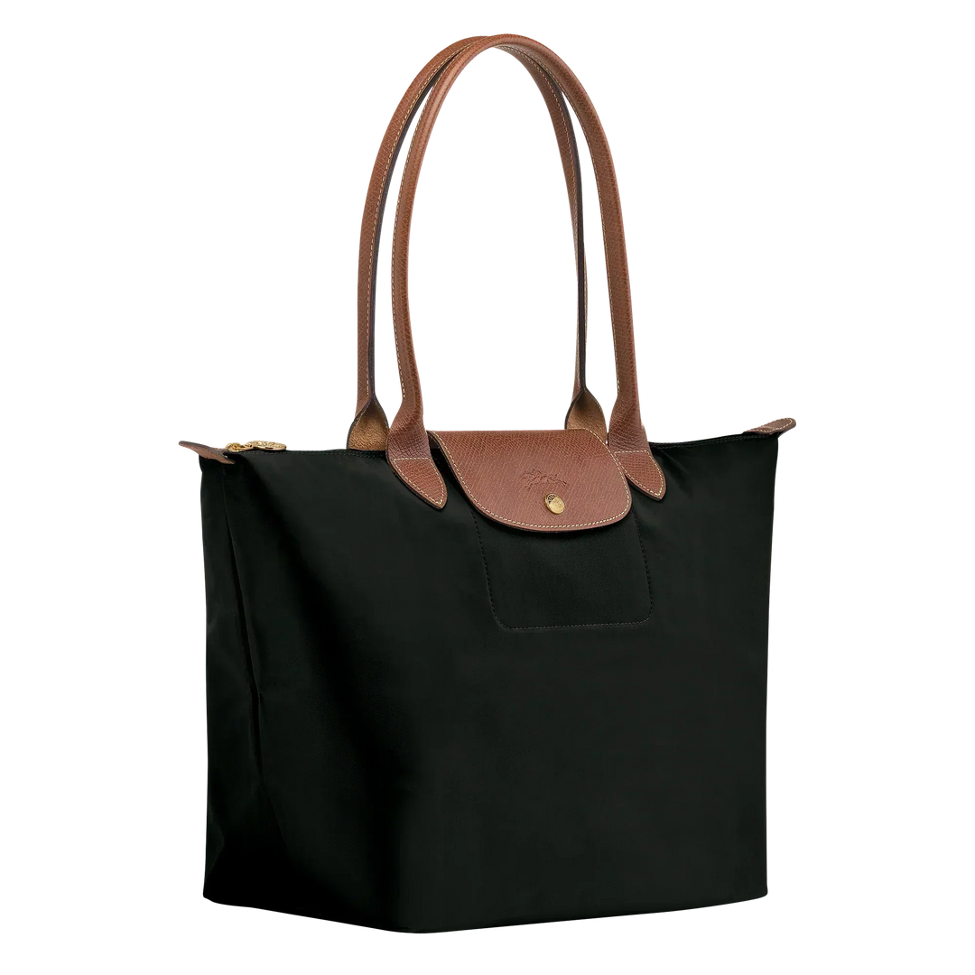 Longchamp Le Pliage – suuri ostoslaukku, Musta