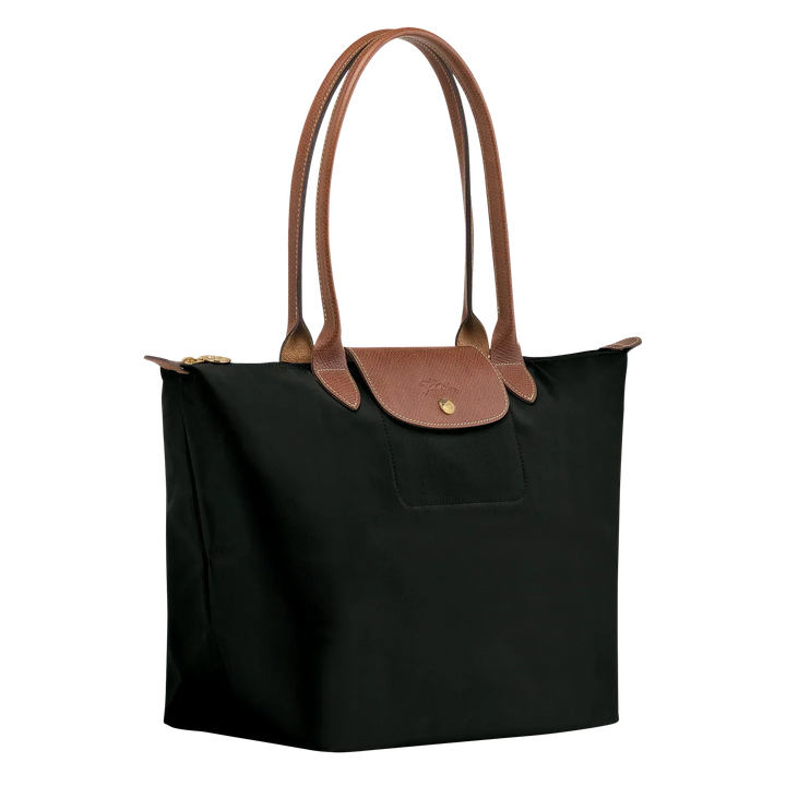 Longchamp Le Pliage – suuri ostoslaukku, Musta