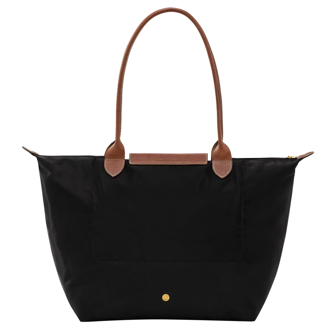 Longchamp Le Pliage – suuri ostoslaukku, Musta