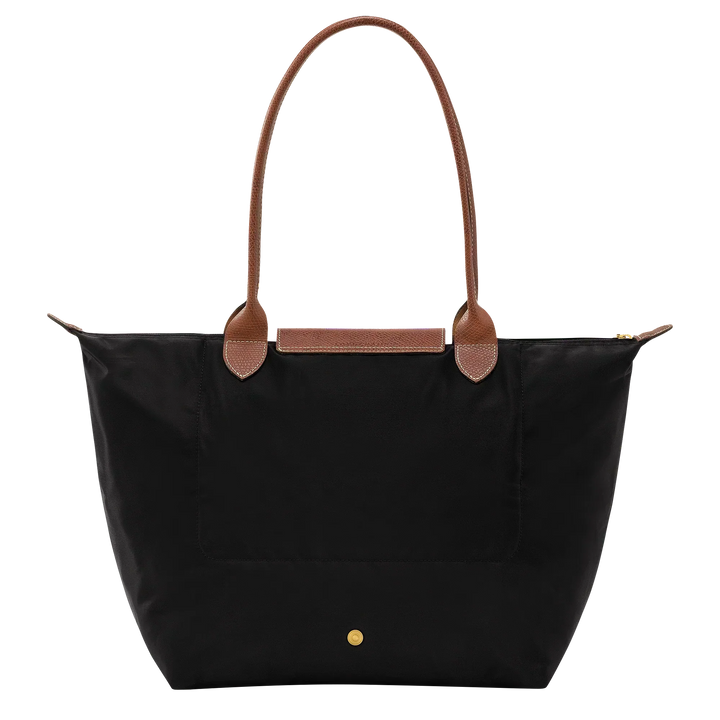 Longchamp Le Pliage – suuri ostoslaukku, Musta