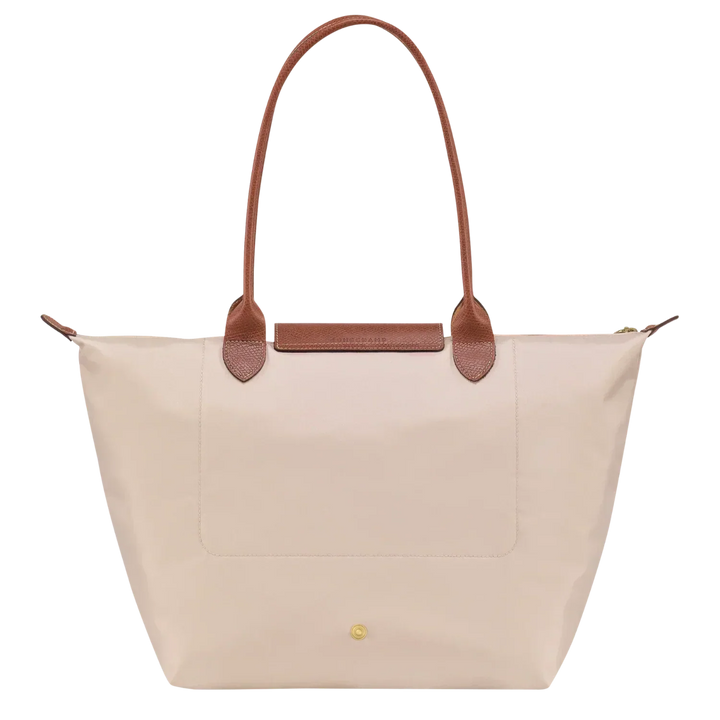Longchamp Le Pliage – suuri ostoslaukku, Paperinvalkoinen