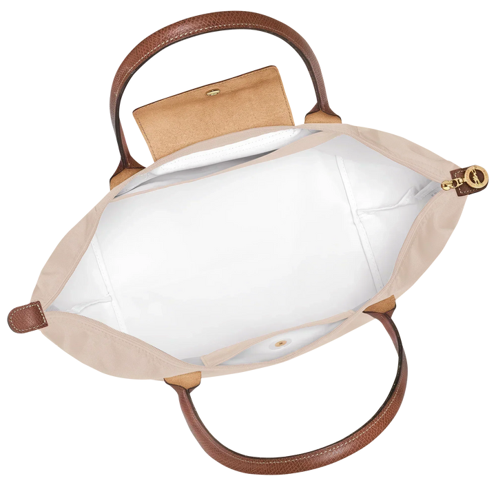 Longchamp Le Pliage – suuri ostoslaukku, Paperinvalkoinen