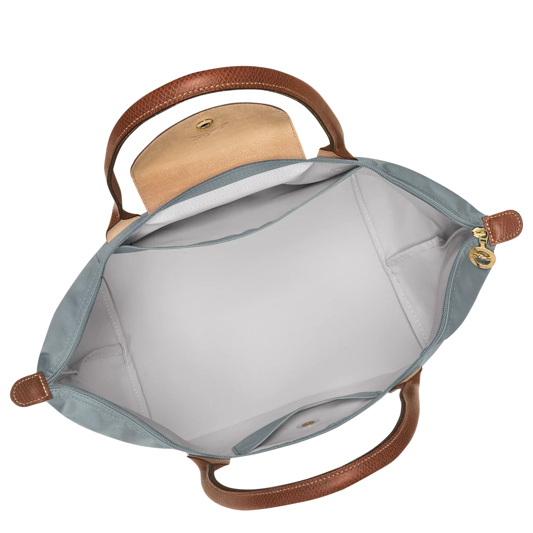 Longchamp Le Pliage – suuri ostoslaukku, Teräksenharmaa