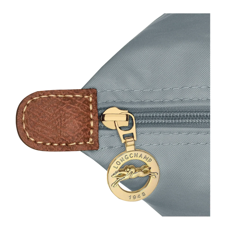 Longchamp Le Pliage – suuri ostoslaukku, Teräksenharmaa