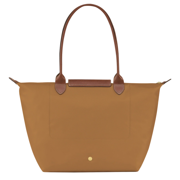 Longchamp Le Pliage – suuri ostoslaukku, Vaaleanruskea