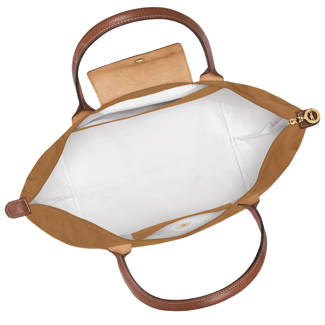 Longchamp Le Pliage – suuri ostoslaukku, Vaaleanruskea