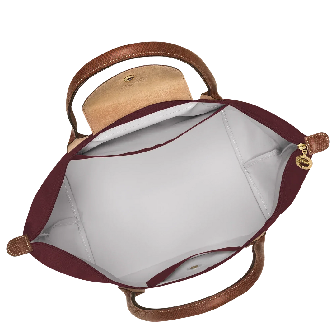 Longchamp Le Pliage – suuri ostoslaukku, Viininpunainen