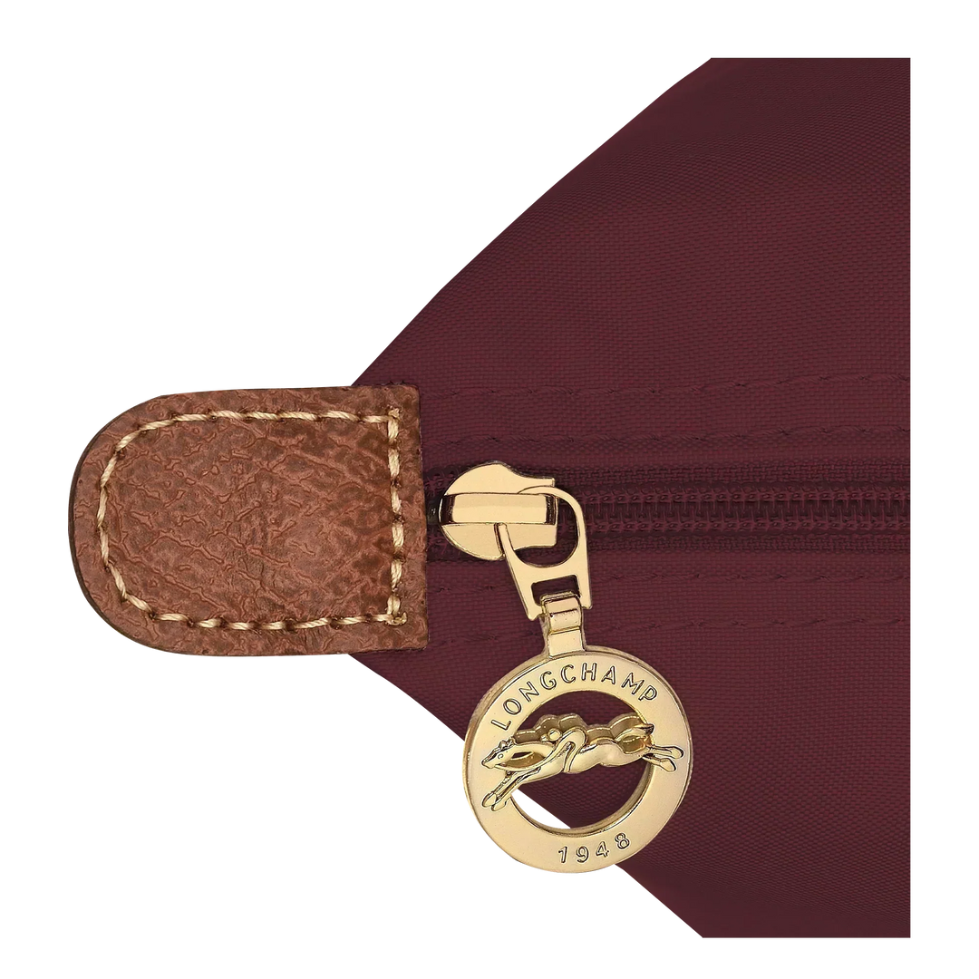 Longchamp Le Pliage – suuri ostoslaukku, Viininpunainen