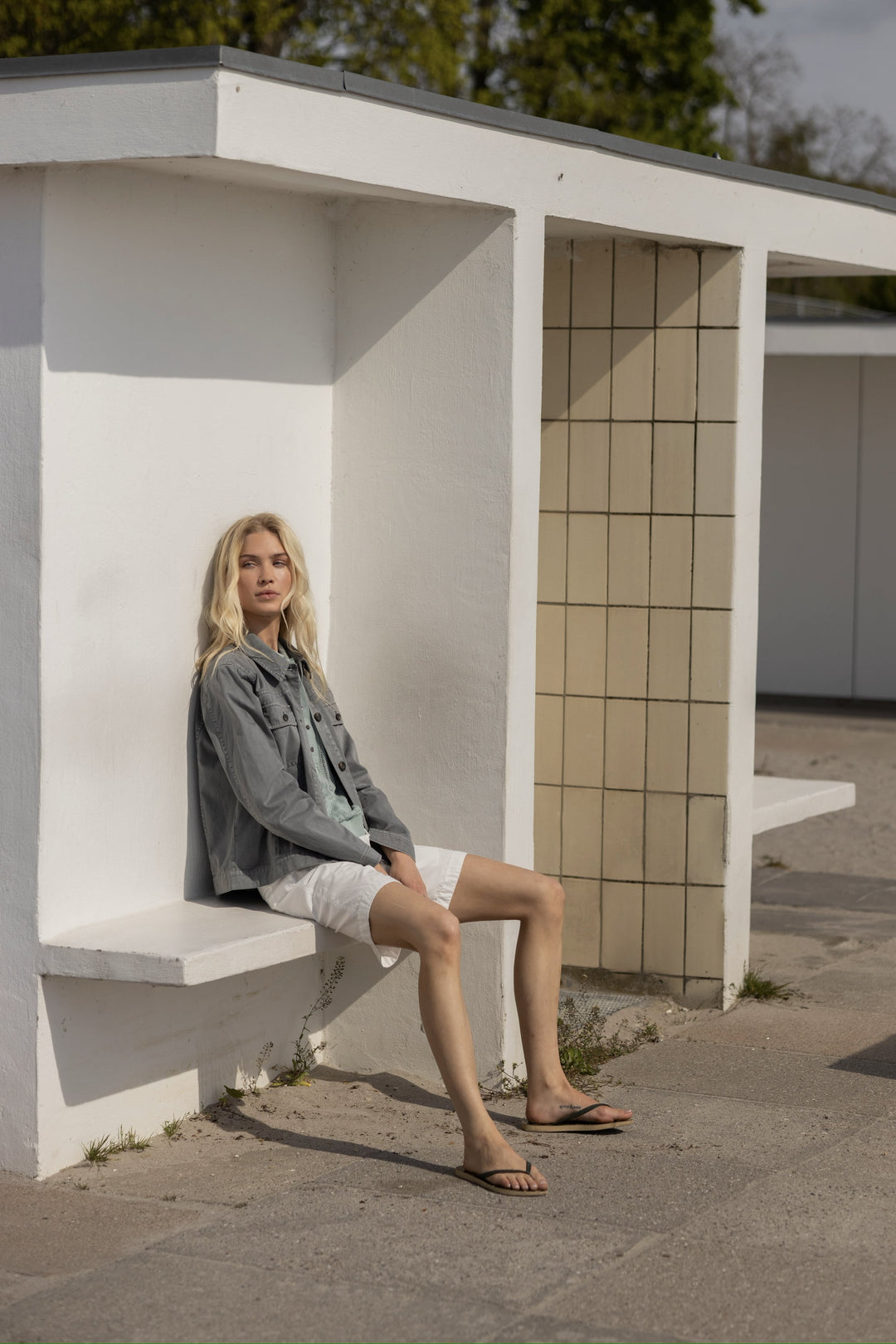Lina Polo Knit - Aqua