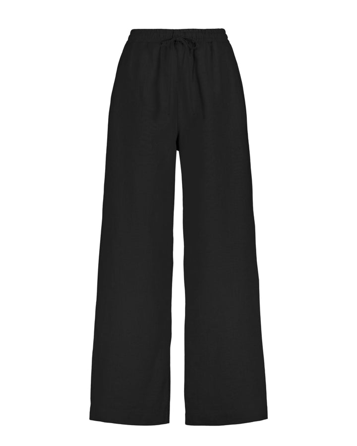 Linen Trousers, Black