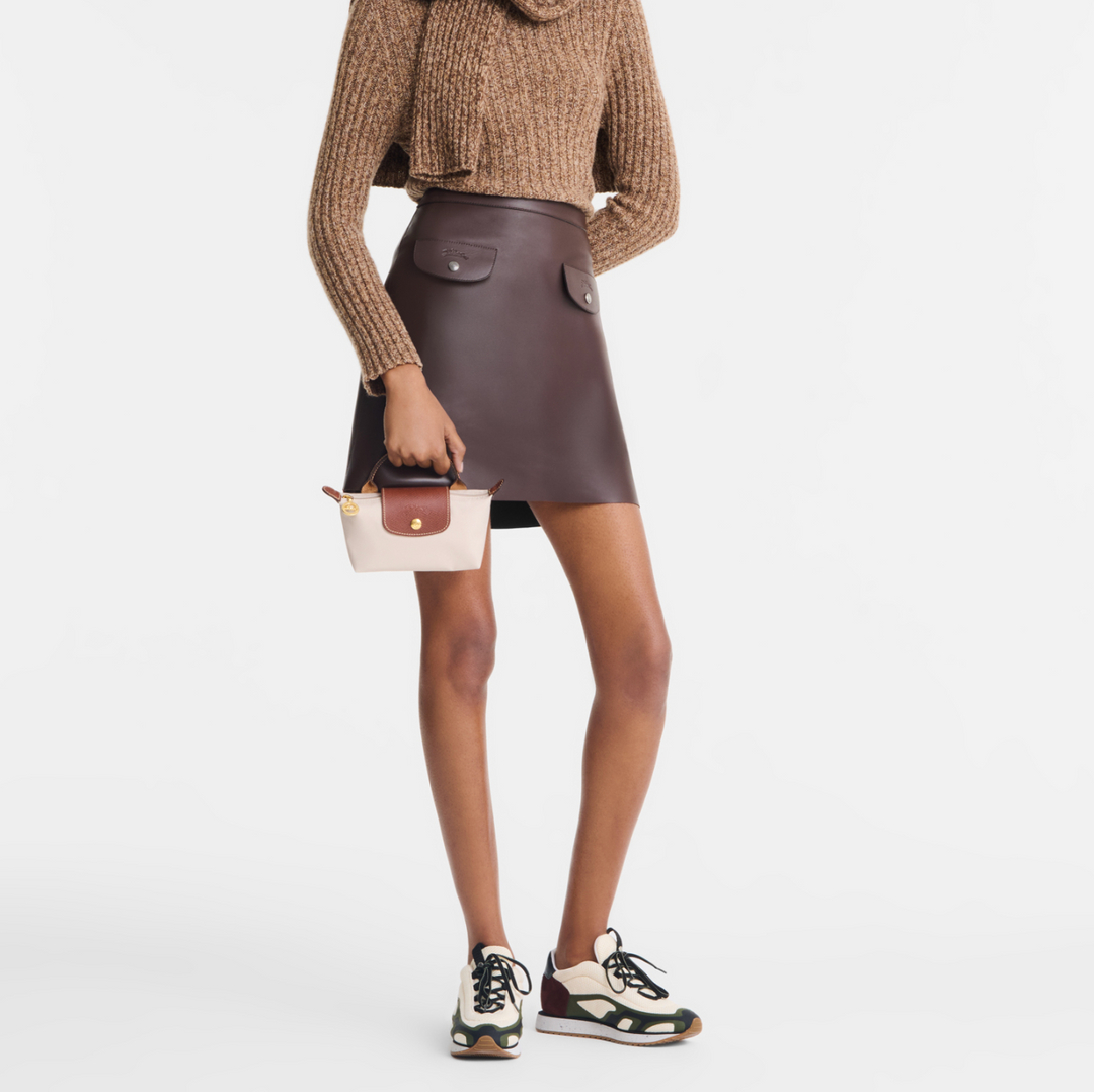 Longchamp Le Pliage -pussukka kahvalla