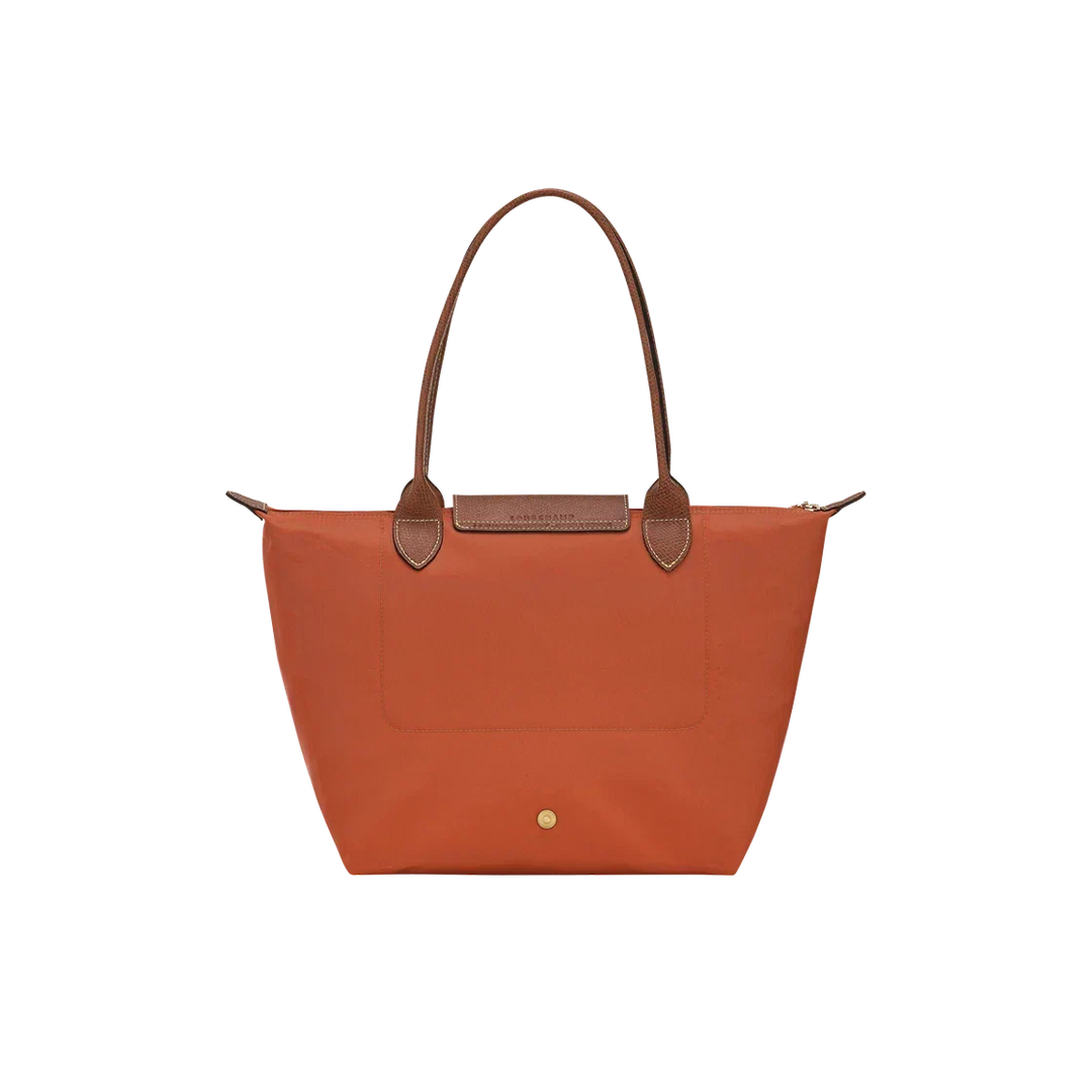 Longchamp Le Pliage – suuri ostoslaukku, Tiilenpunainen