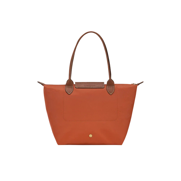 Longchamp Le Pliage – suuri ostoslaukku, Tiilenpunainen