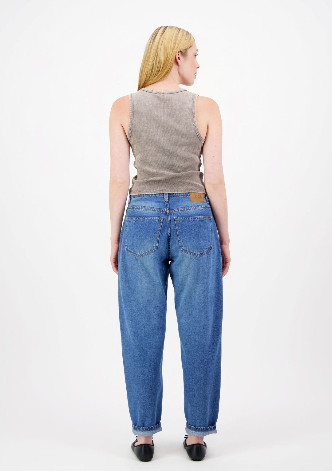 AMY 2437 Loose fit Barrel leg