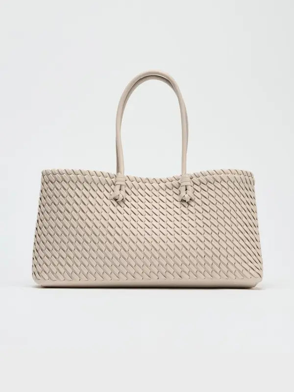 LINDSAY™ – elegantti punottu ostoslaukku arkeen