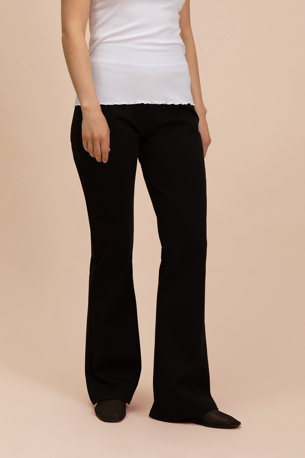 Flare Pants, Black