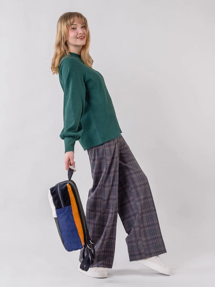SUMU reppu, patched corduroy