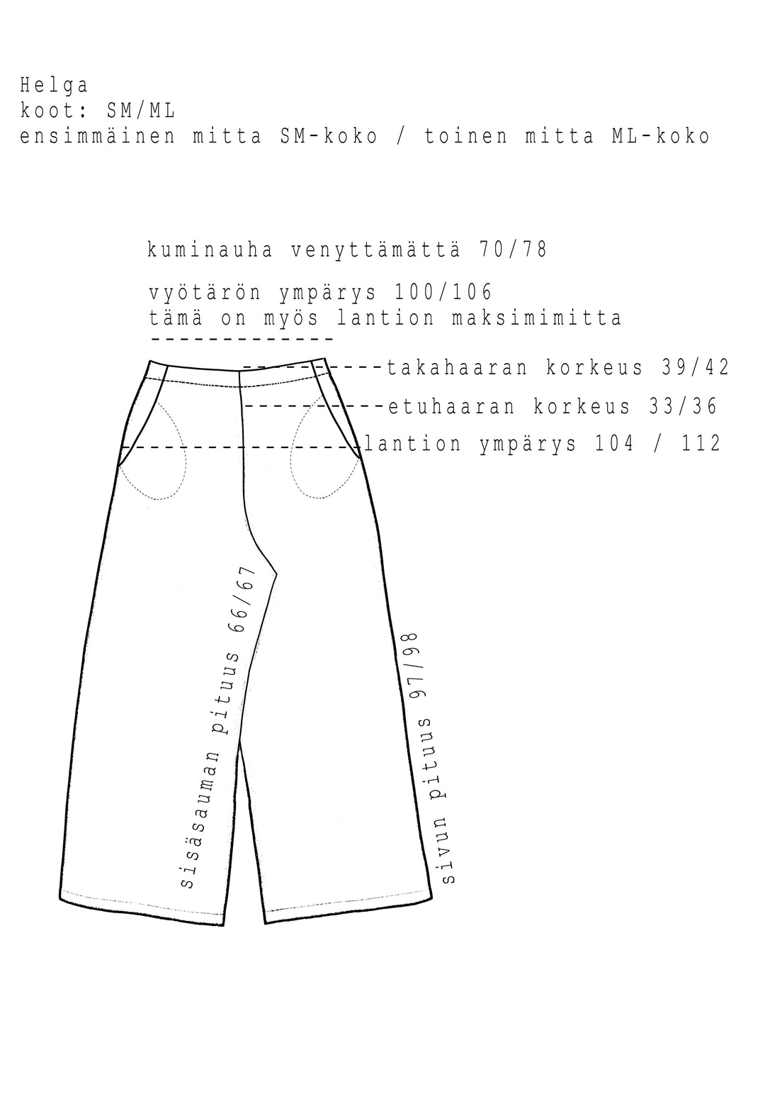 Helga Denim Housut