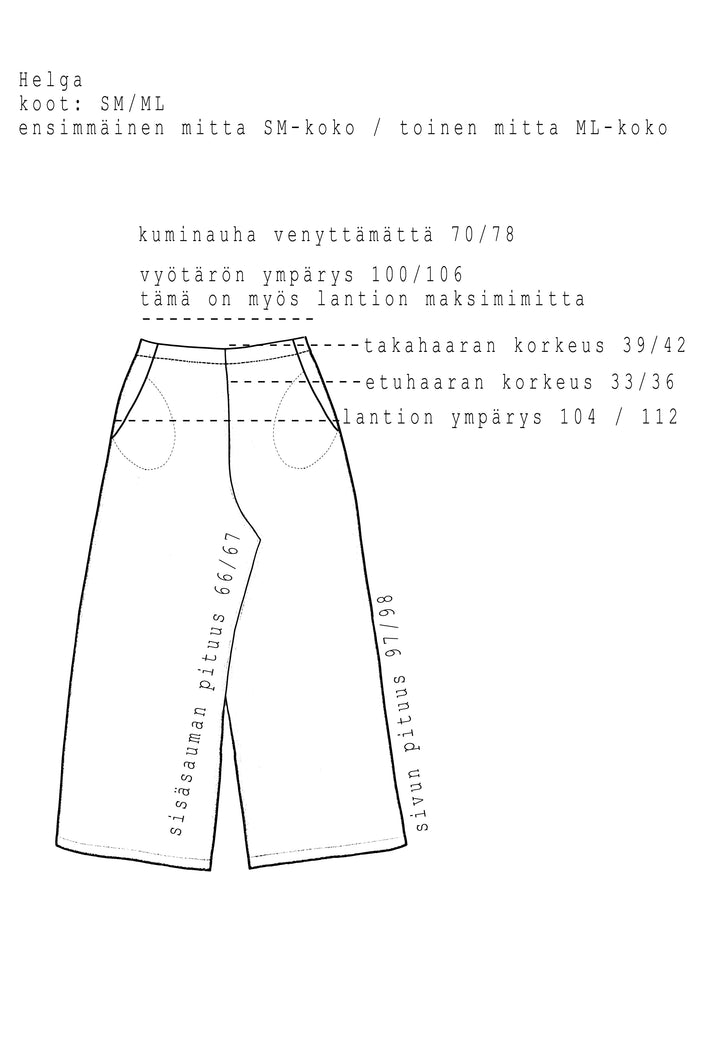 Helga Denim Housut